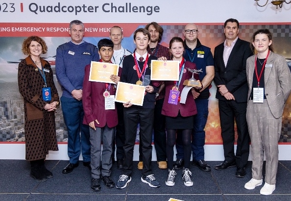West Lothian team crowned 2023 Quadcopter Challenge winners