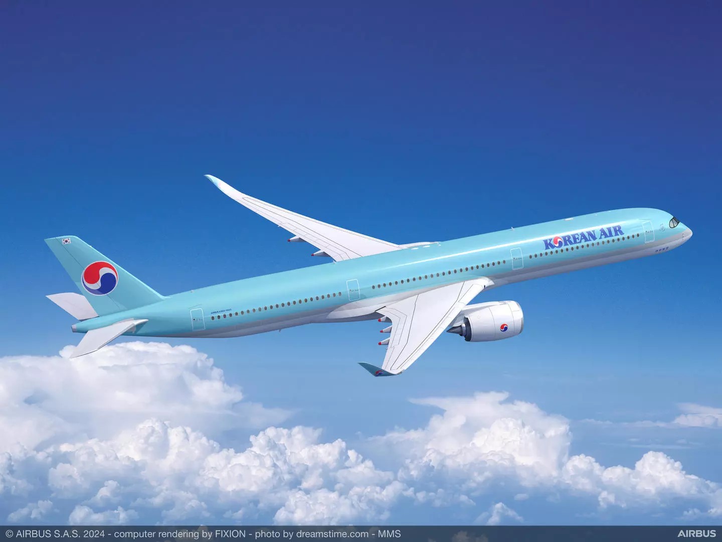 Airbus finalises order with Korean Air for 33 A350s