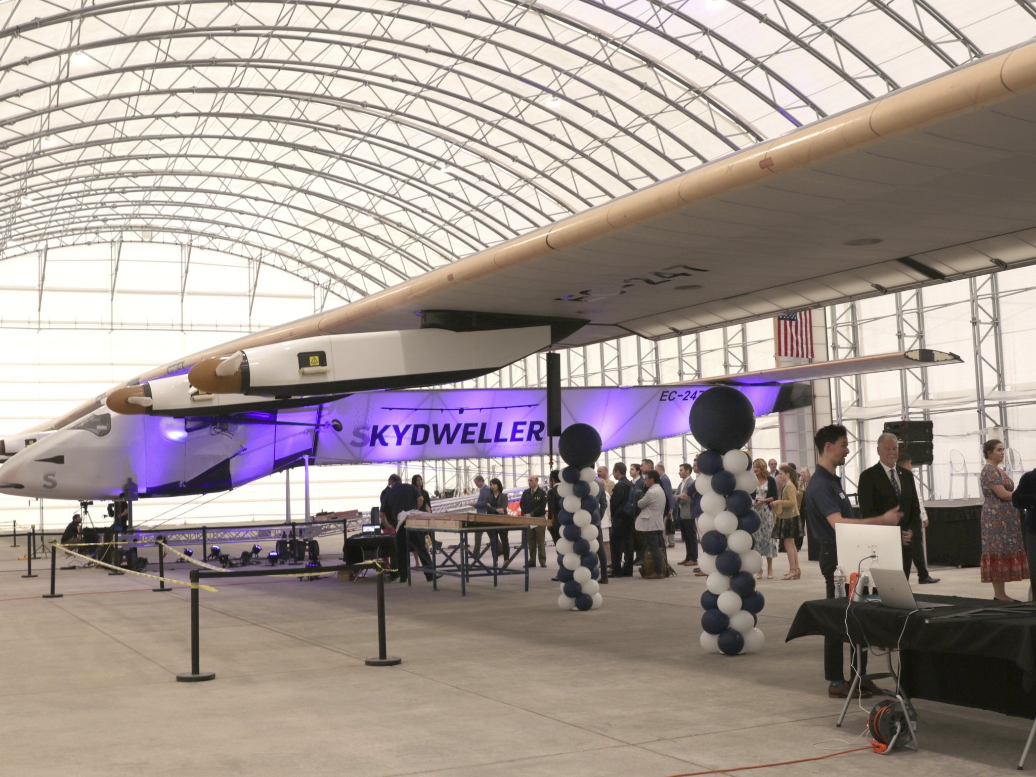 Skydweller autonomous solar-powered aircraft completes first flight