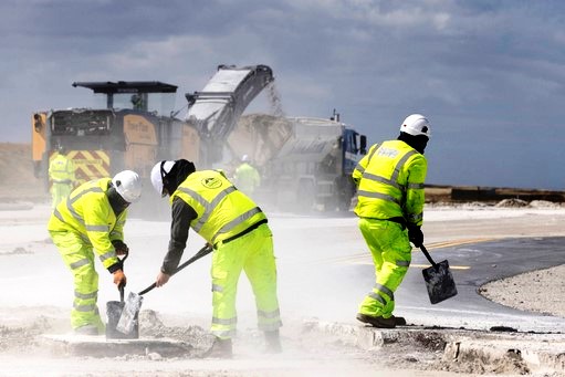 Falklands airfield resurfacing project completed