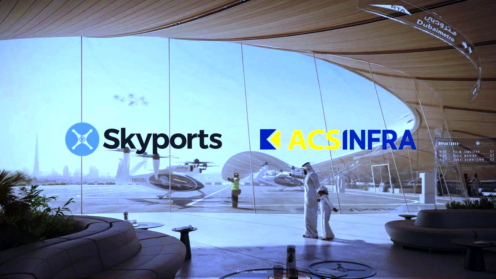Skyports secures investment from ACS Group