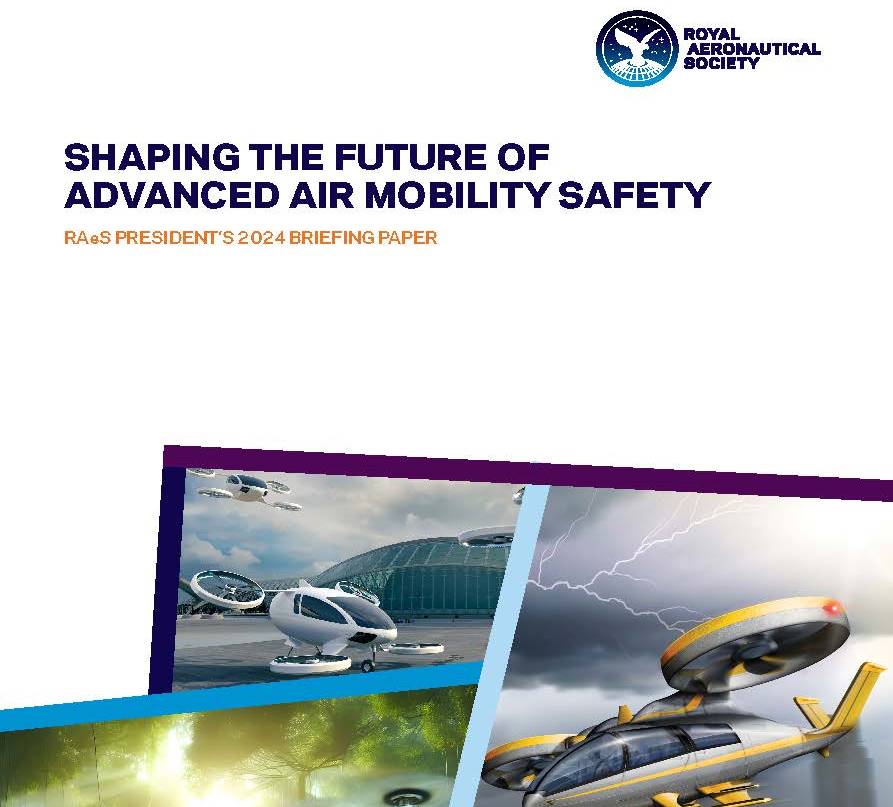 RAeS publishes President’s Briefing Paper on eVTOL safety