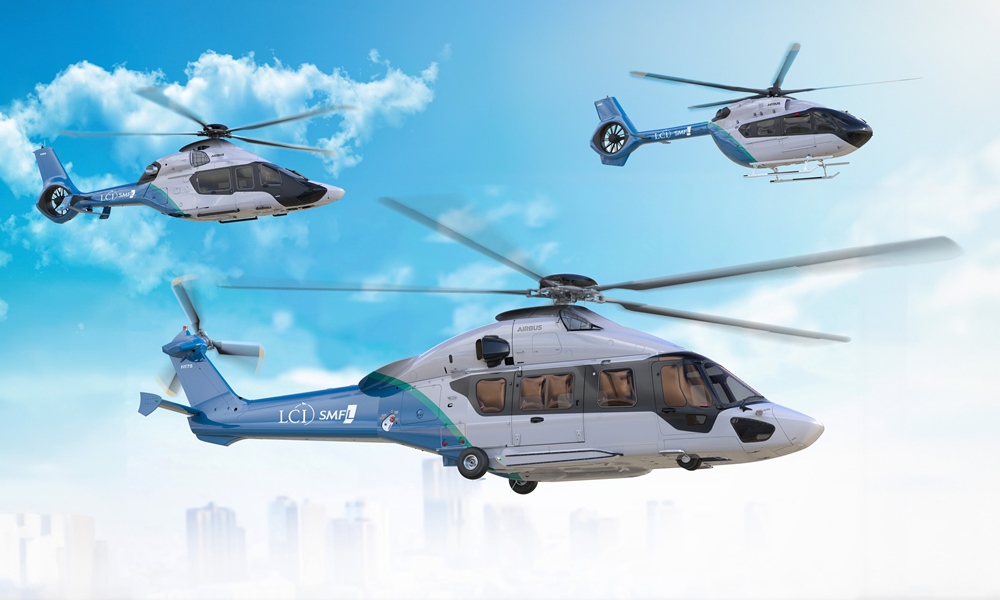 LCI and SMFL order 21 Airbus helicopters