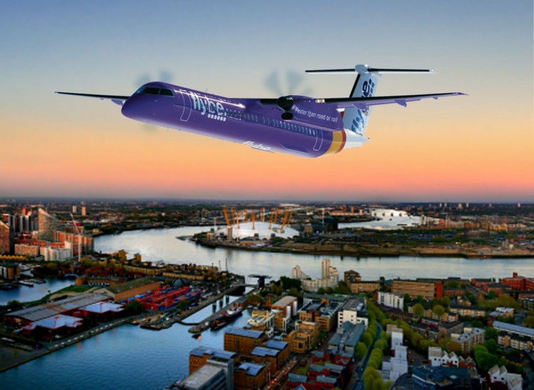 flybe jersey to london city