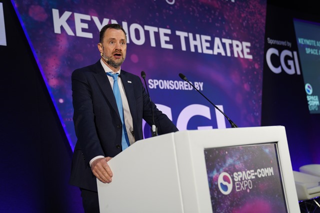Dr Paul Bate to give keynote speech at Space-Comm Expo