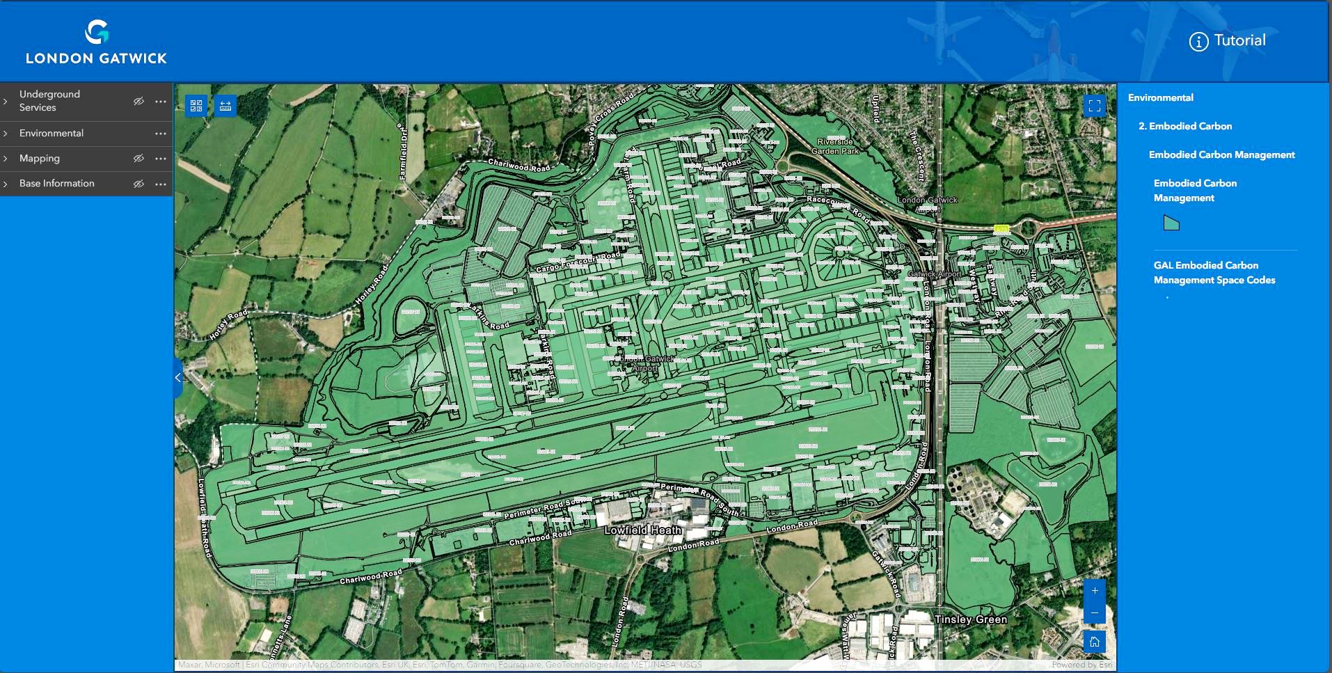 Gatwick creates geospatial platform with GIS from Esri UK