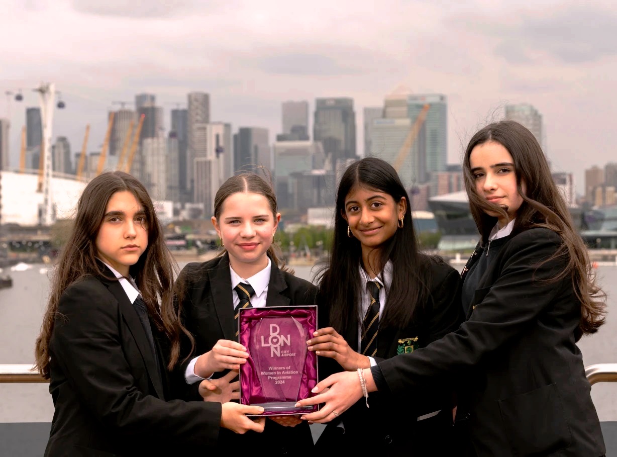East London students win London City Airport’s Women in Aviation challenge