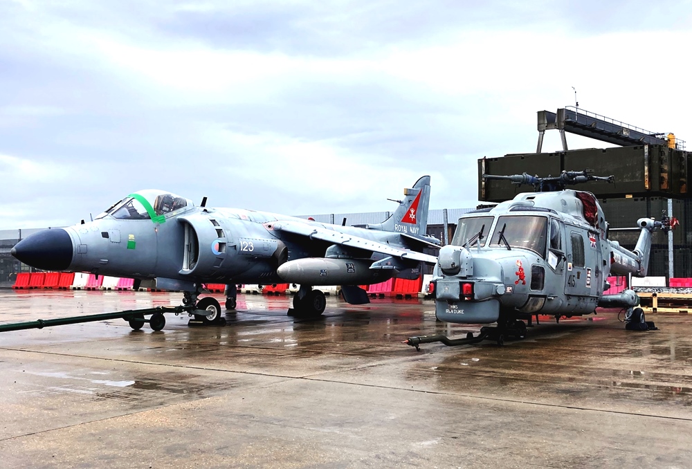 Veteran naval aircraft head to Falklands