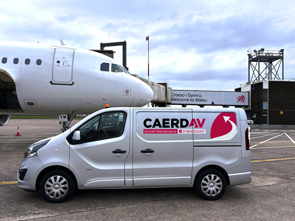 Caerdav opens dedicated line maintenance at Cardiff Airport