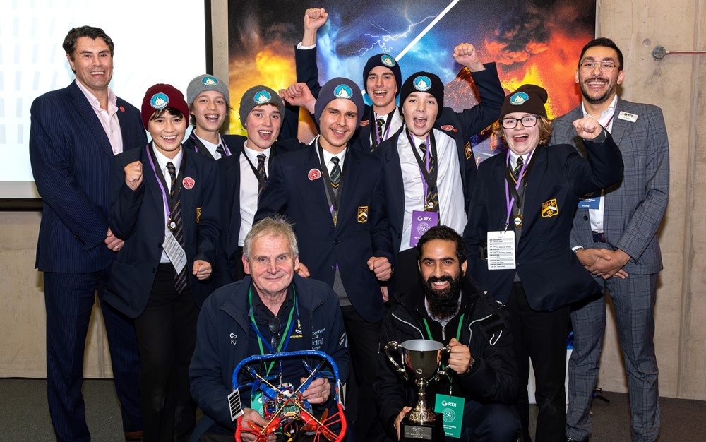 RTX Quadcopter Challenge champions crowned