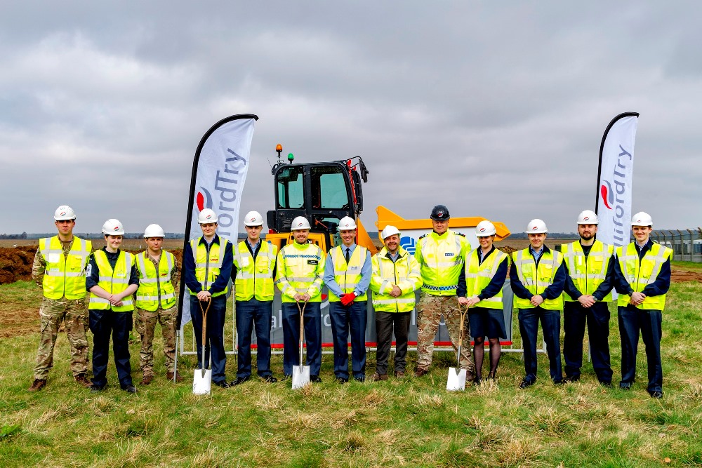 Work begins on RAF Digby accommodation blocks