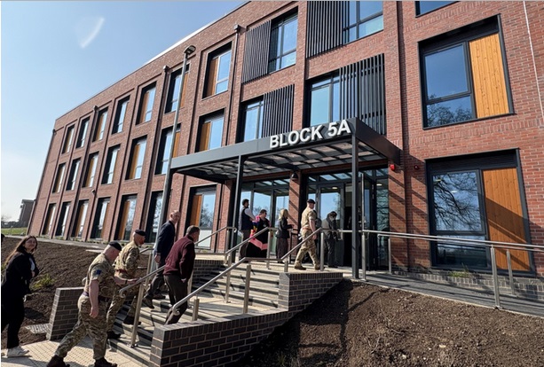 New military accommodation completed in Bicester