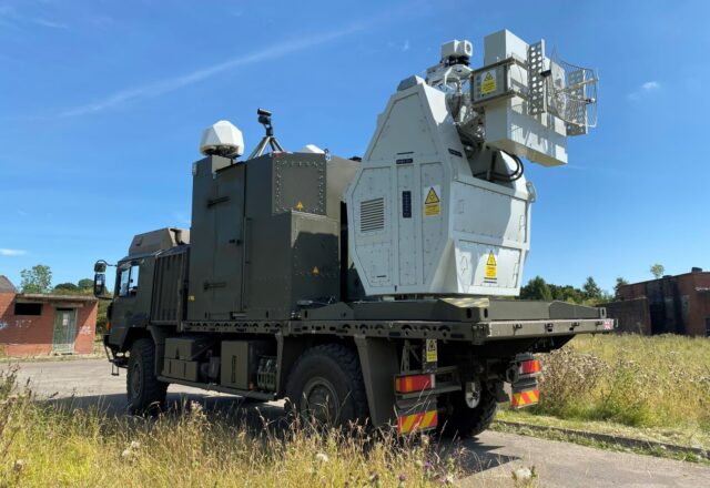 British Army uses RF DEW to down drone swarms