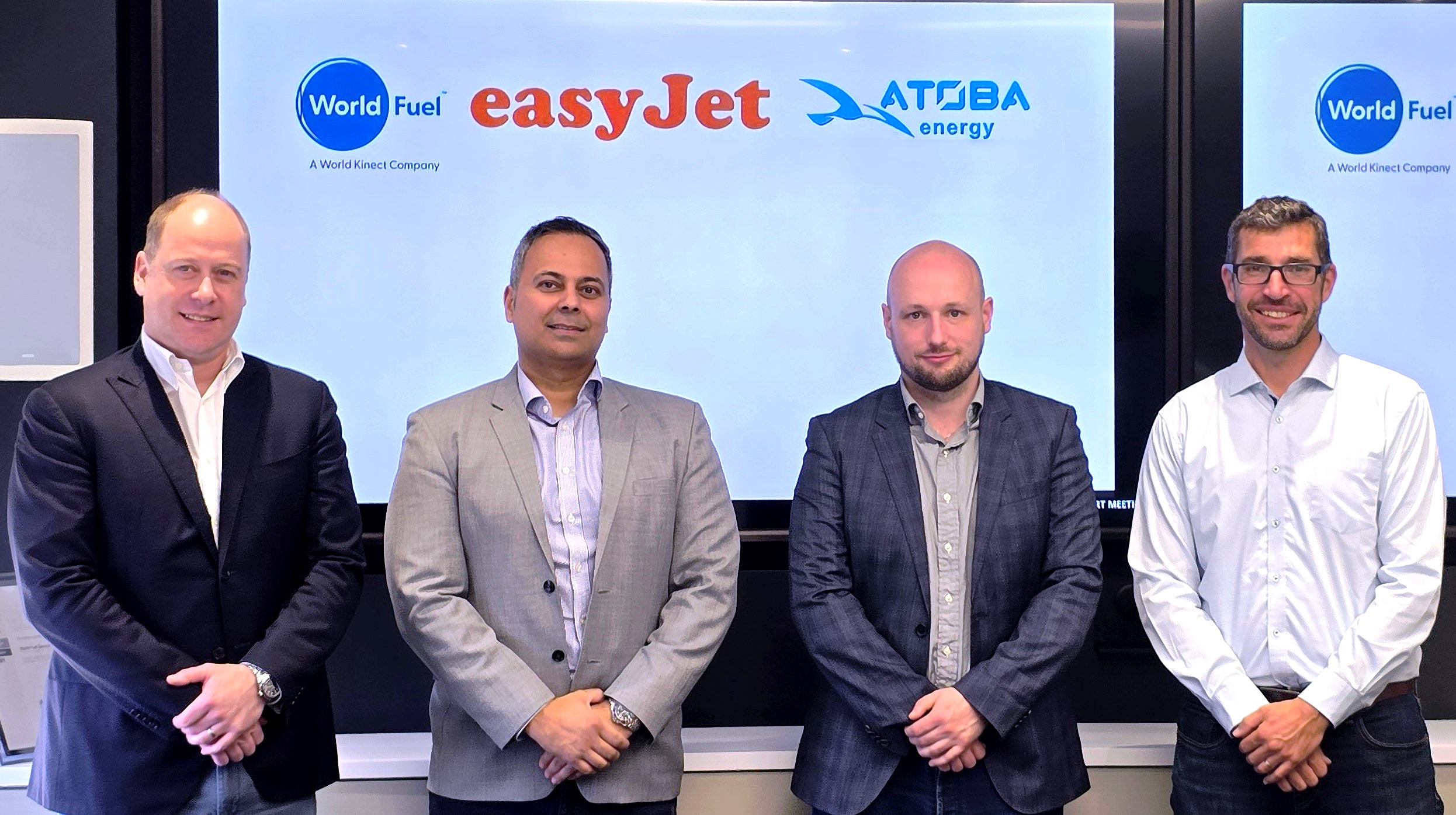 ATOBA, easyJet and World Fuel sign MoU to develop SAF supply