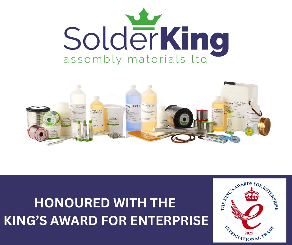 SolderKing achieves King’s Award for Enterprise in International Trade