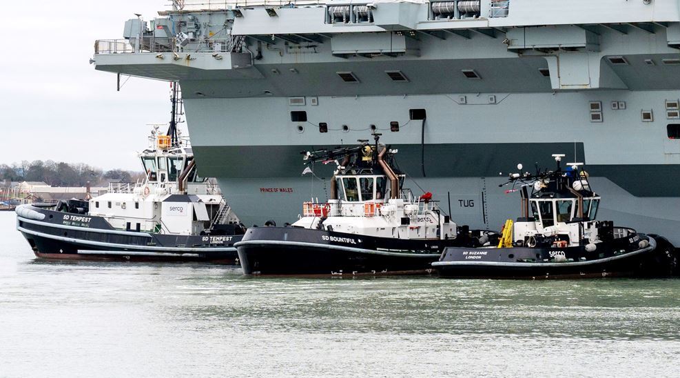 Serco awarded Maritime Services contracts to support Royal Navy