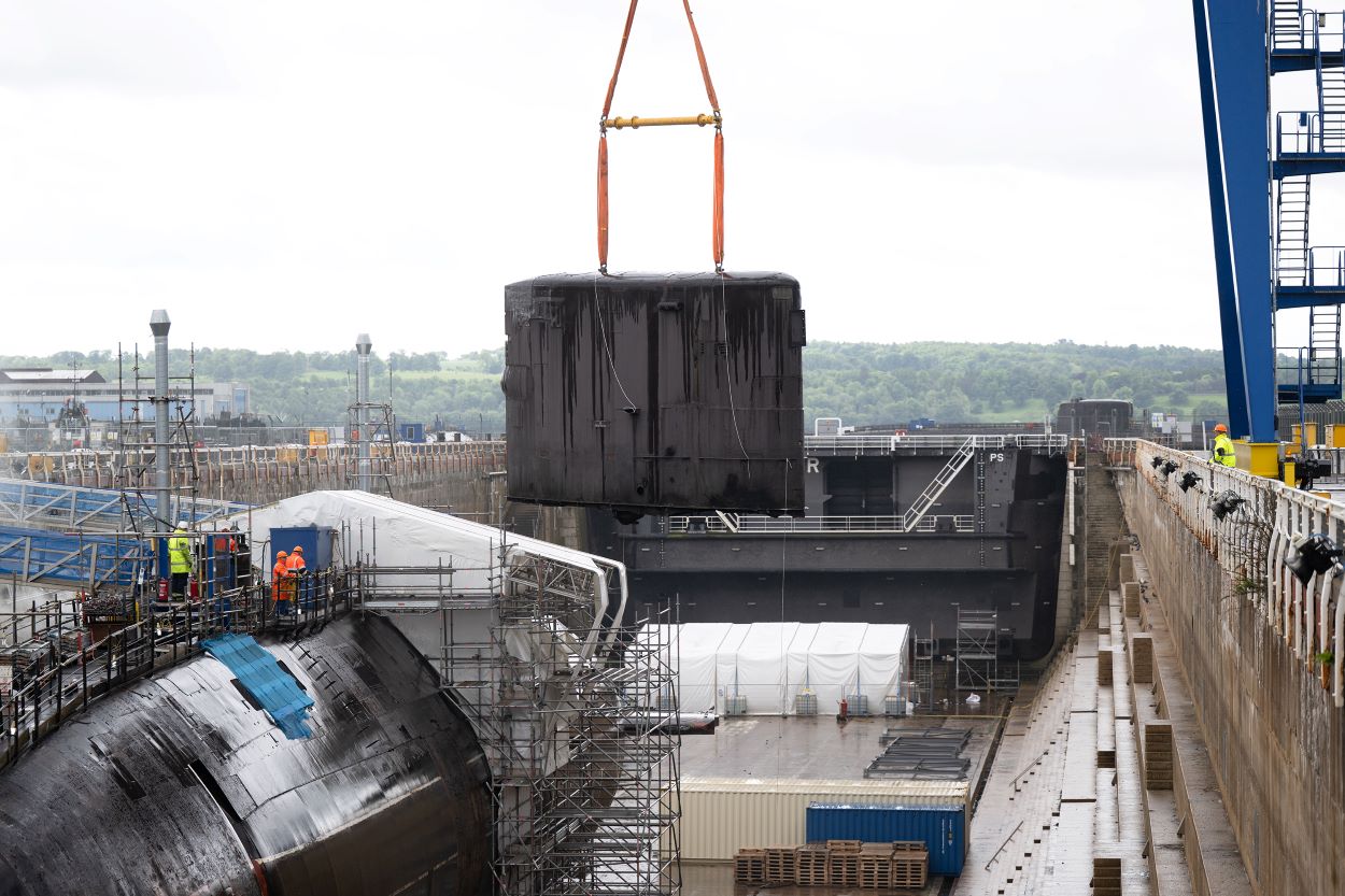 Babcock marks major submarine dismantling milestone