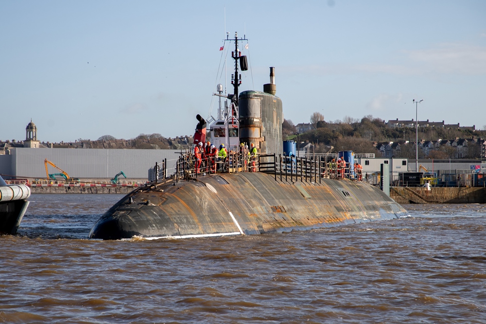 Babcock to support Trafalgar Class submarine defueling