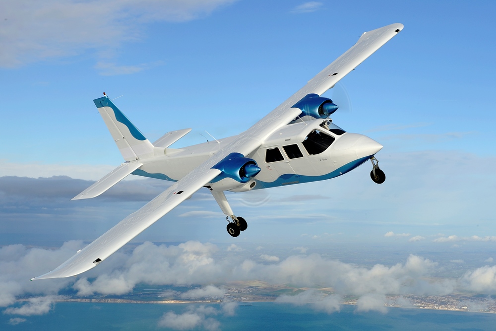 Olsen to provide actuators for Britten-Norman’s Islander