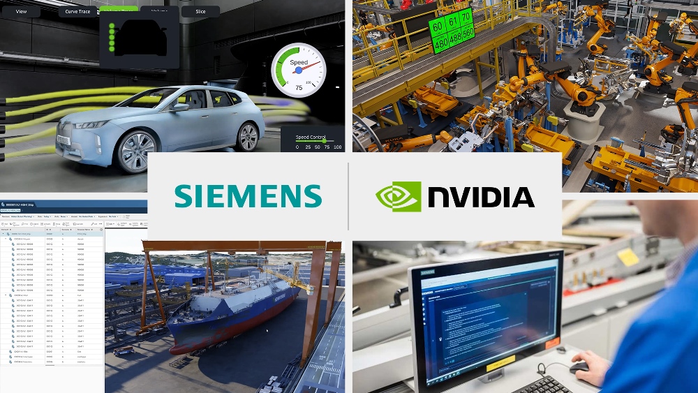 Siemens and NVIDIA team to drive AI in advanced manufacturing
