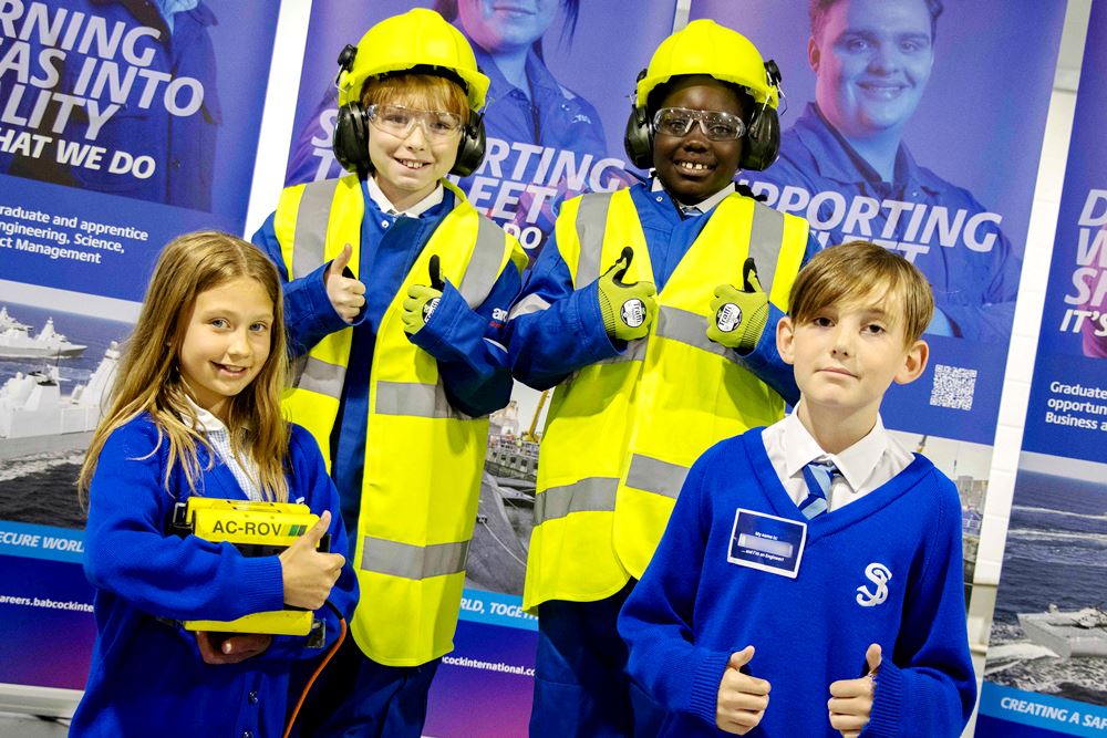 Babcock ignites pupils’ passion for STEM at Plymouth Festival of Engineering