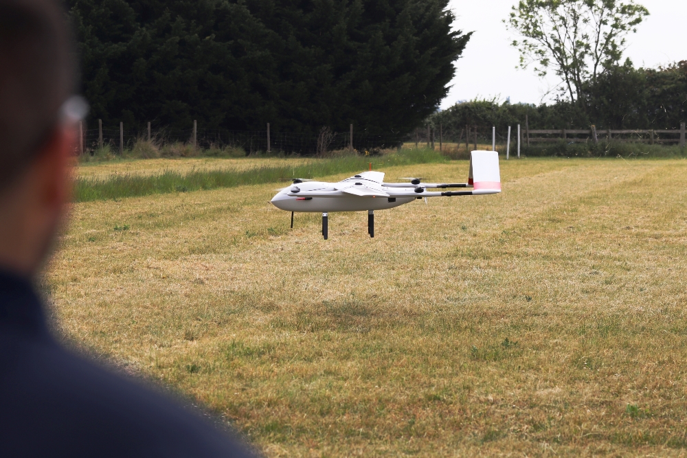 BlueBear demos autonomous containment tech for RAF