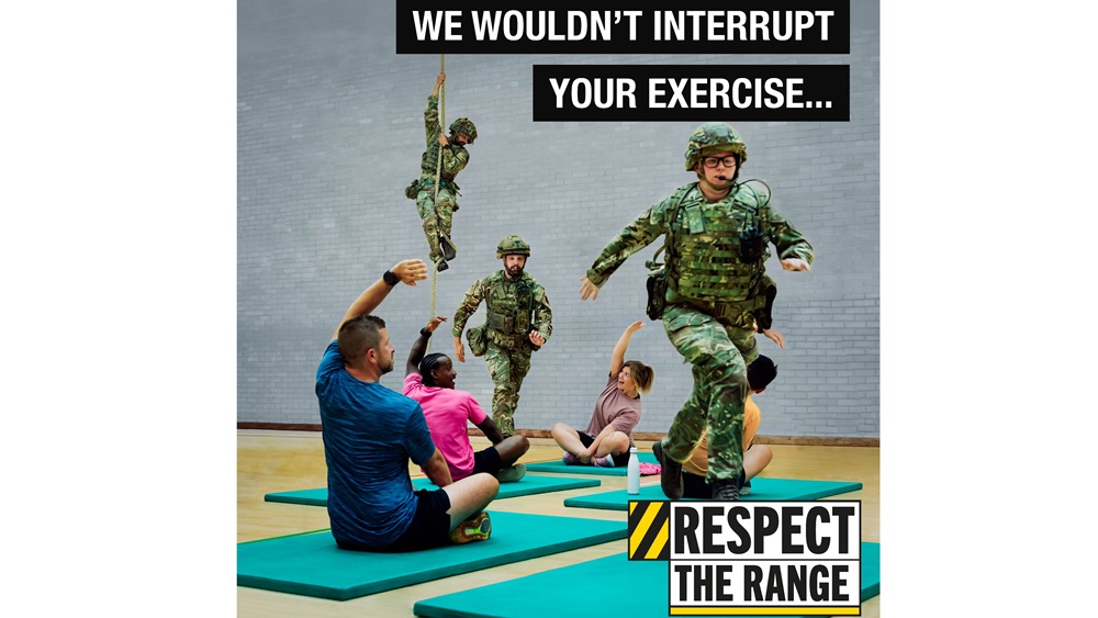 MoD campaign highlights impact of public interruption to military training