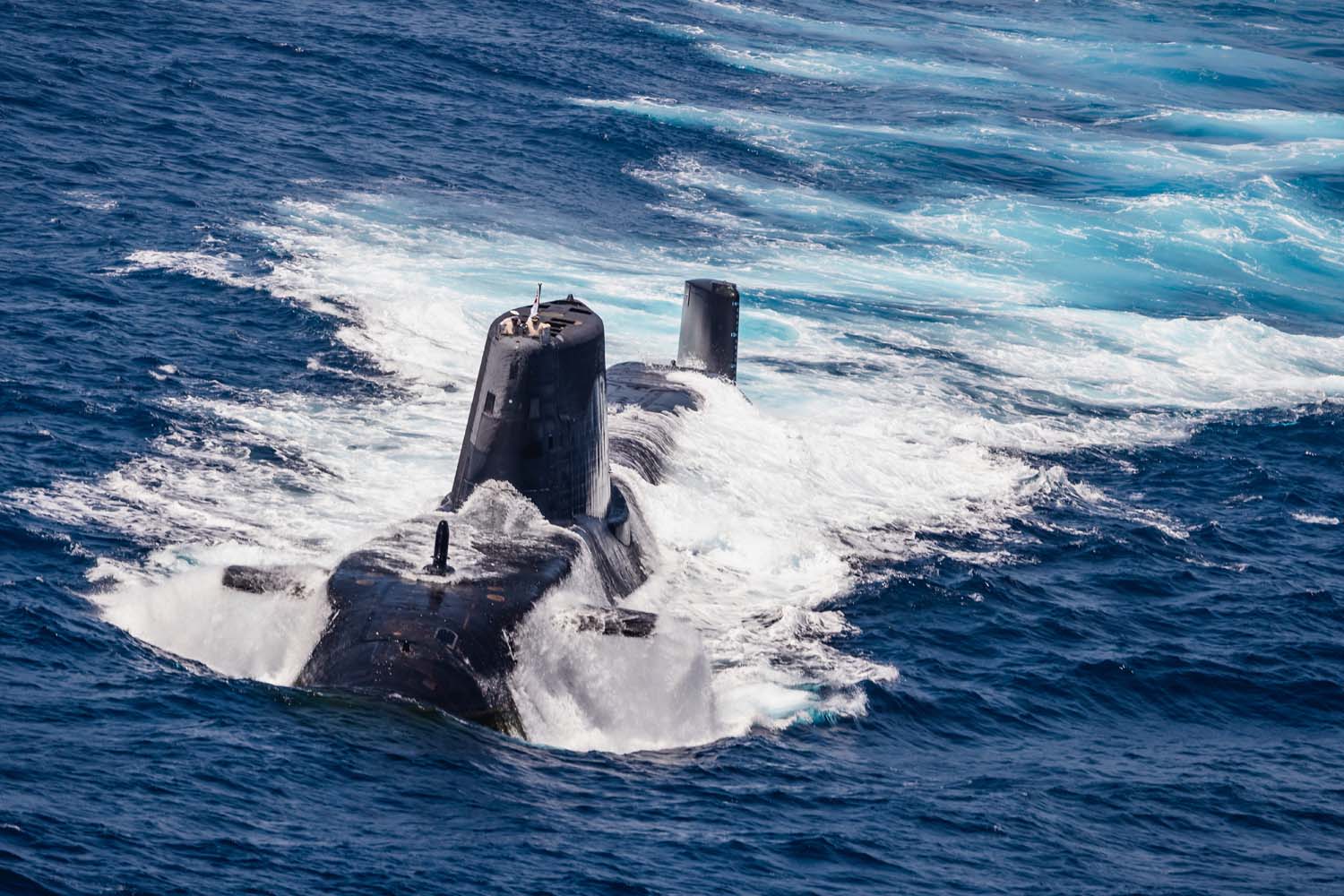 Royal Navy trials submarine launch of autonomous vehicles