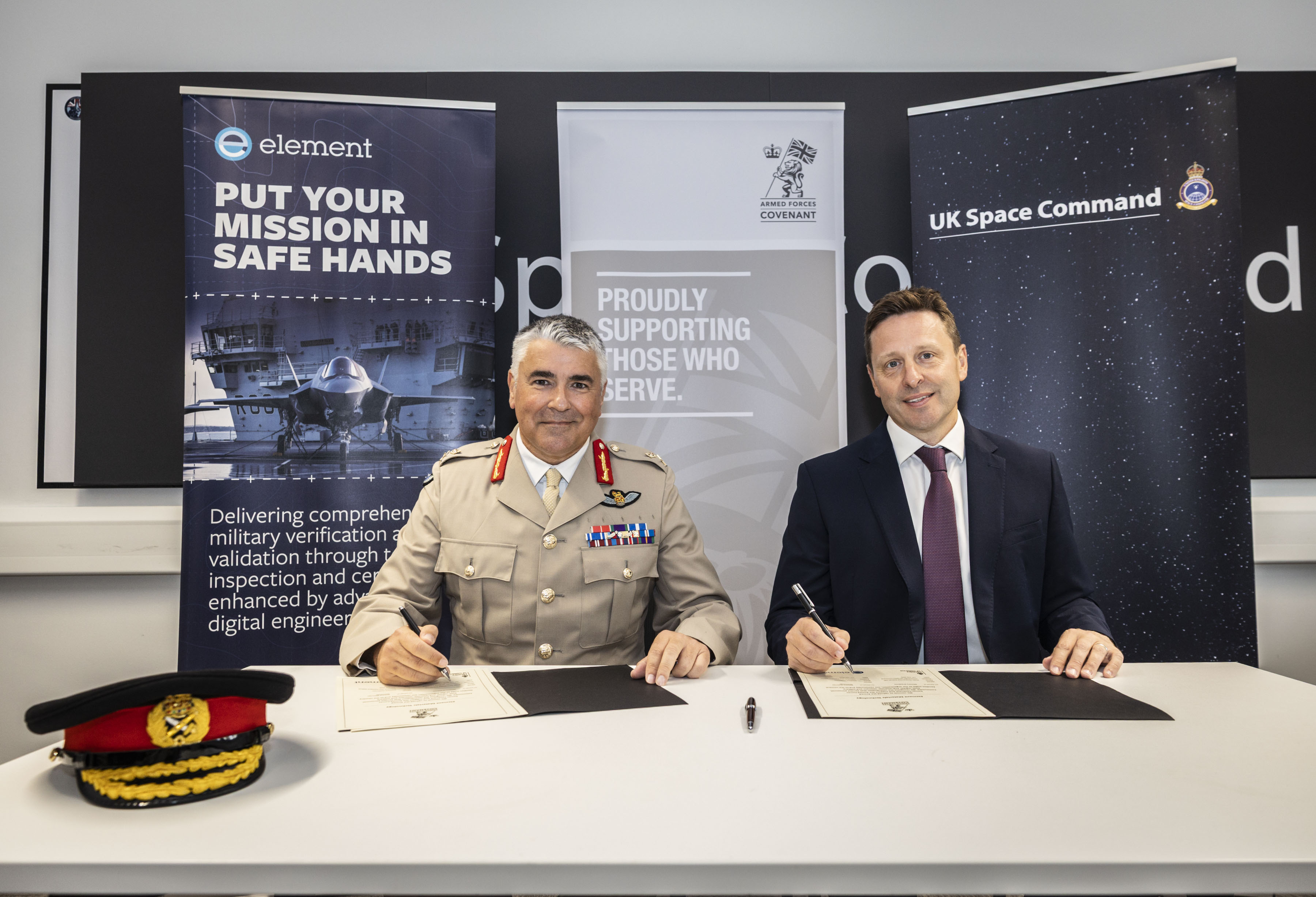 Element signs UK Armed Forces Covenant