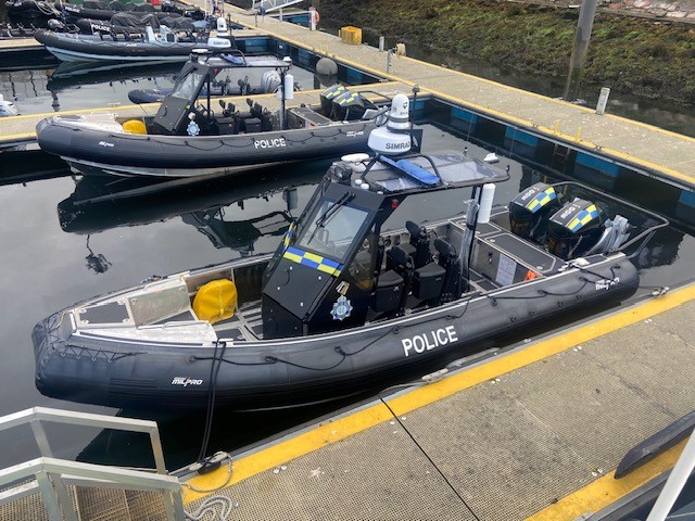 MoD Police receive two new intercept and escort boats