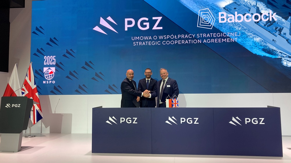 Babcock and PGZ expand sea and air domain solutions