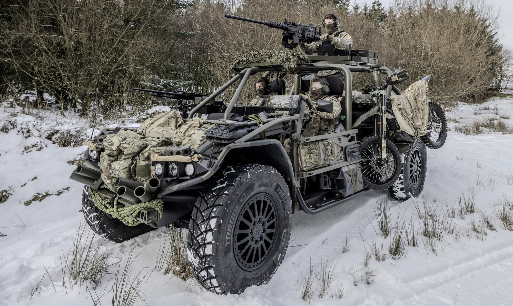 ISTEC launching Mk2 Softmount for M2 HMG at DSEI