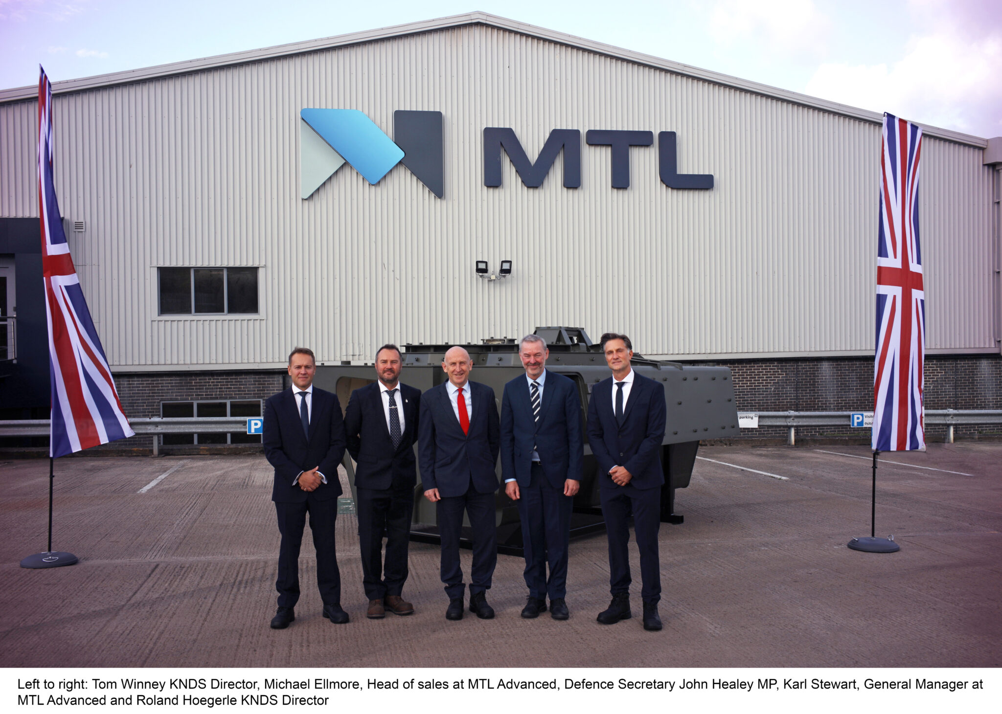 MTL Advanced delivers first full UK-built Boxer Mission Module to KNDS