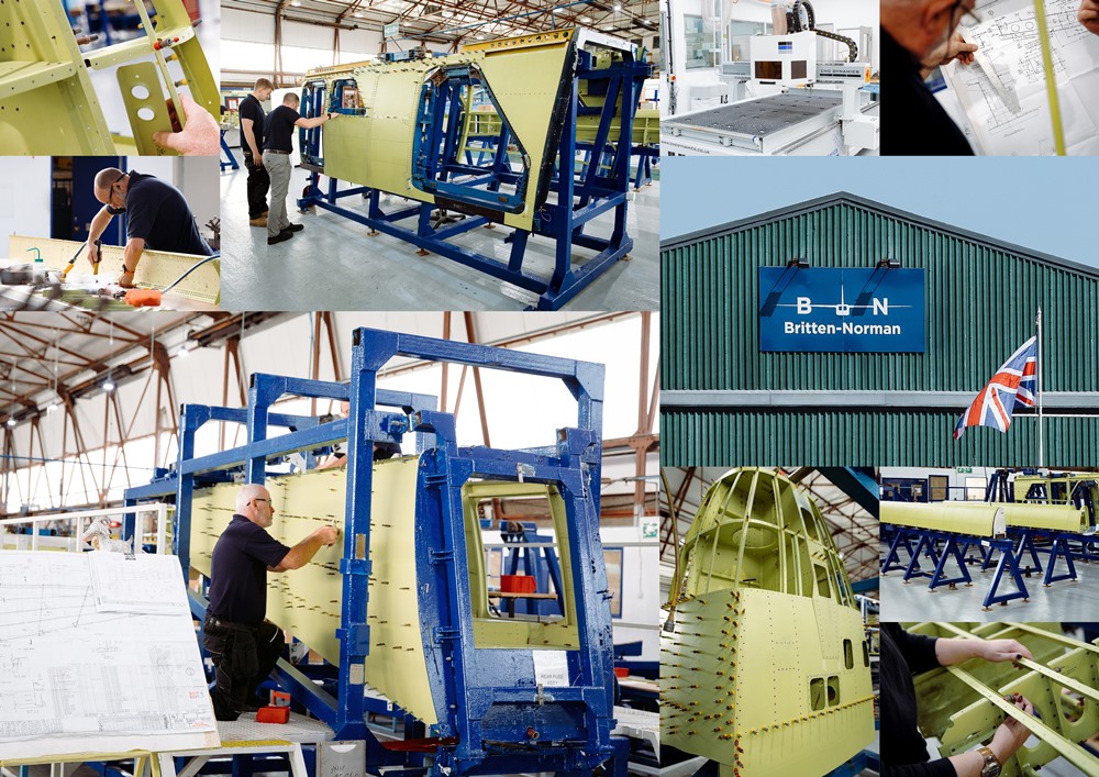 Britten-Norman Islander production reaches key milestone