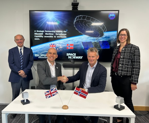 SSTL and Space Norway form radar satellite partnership