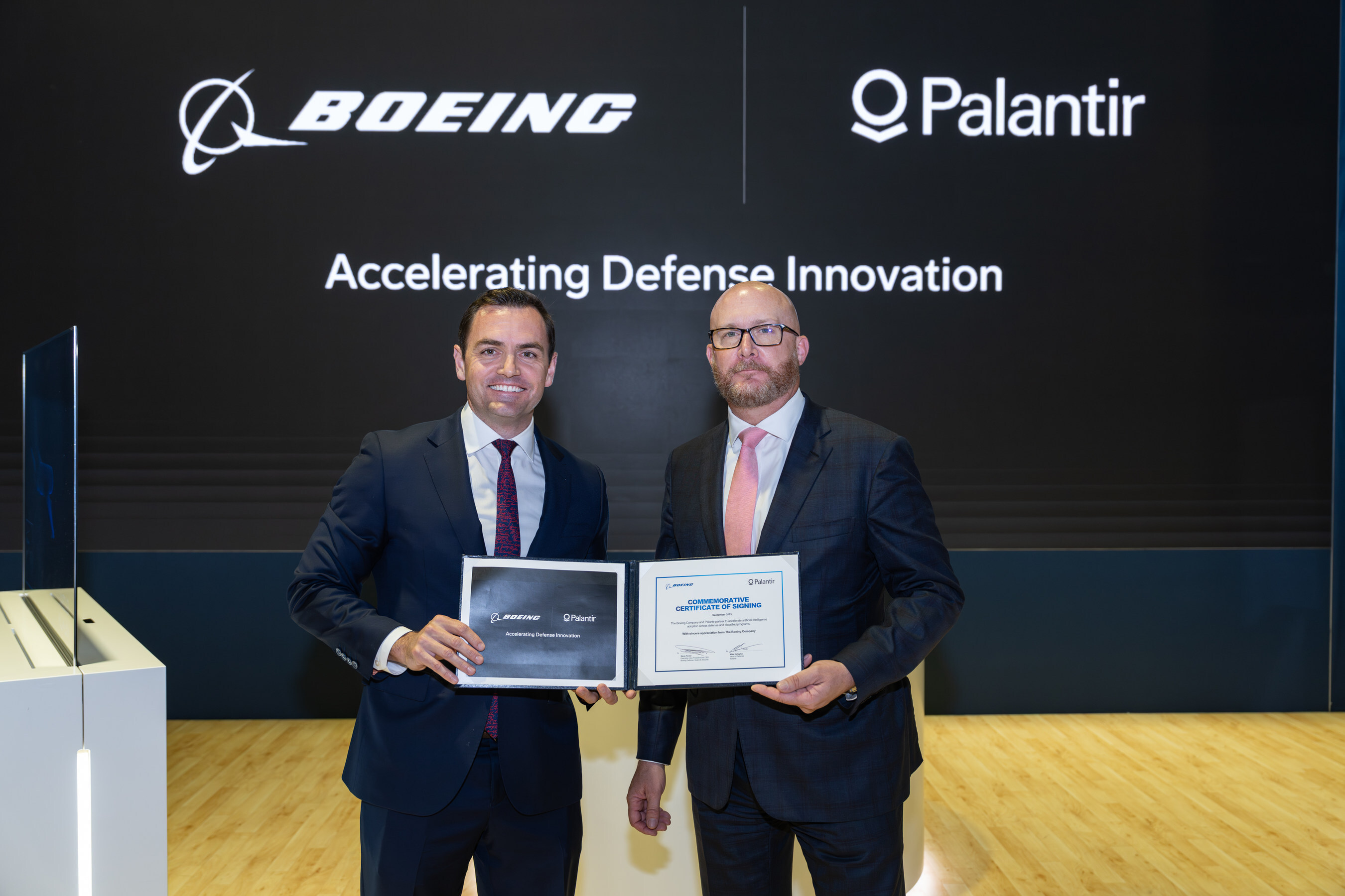 Boeing partners with Palantir to advance AI