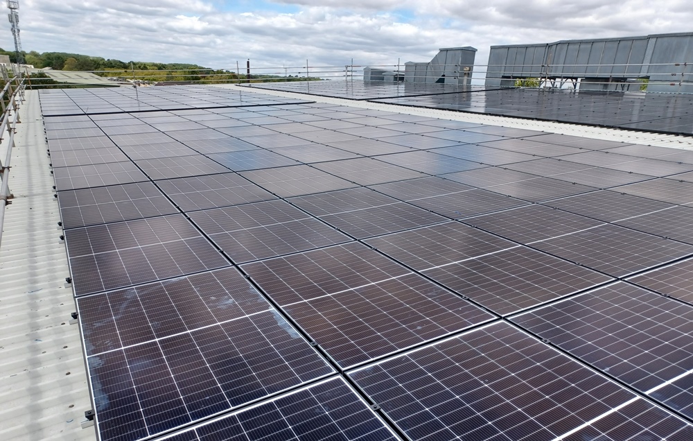 Doncasters switches to solar power at Droitwich facility