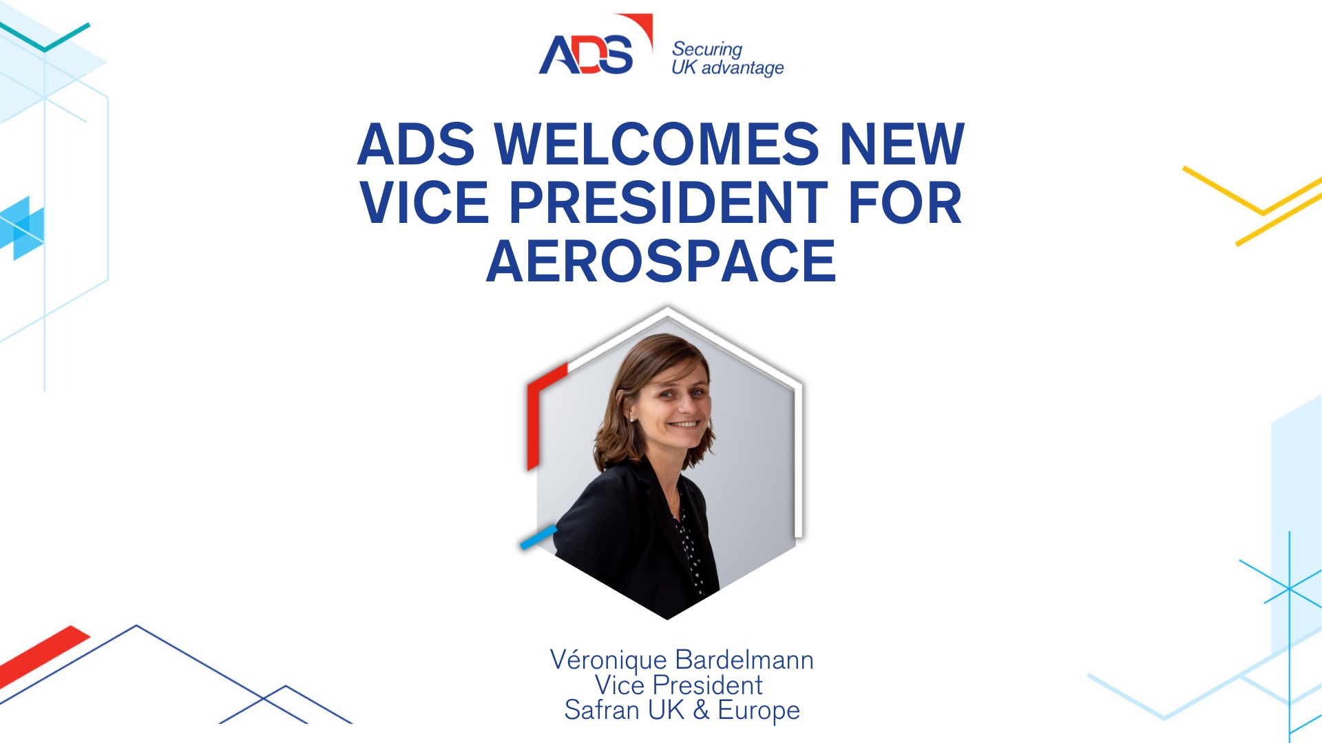 ADS appoints Véronique Bardelmann as VP for Aerospace