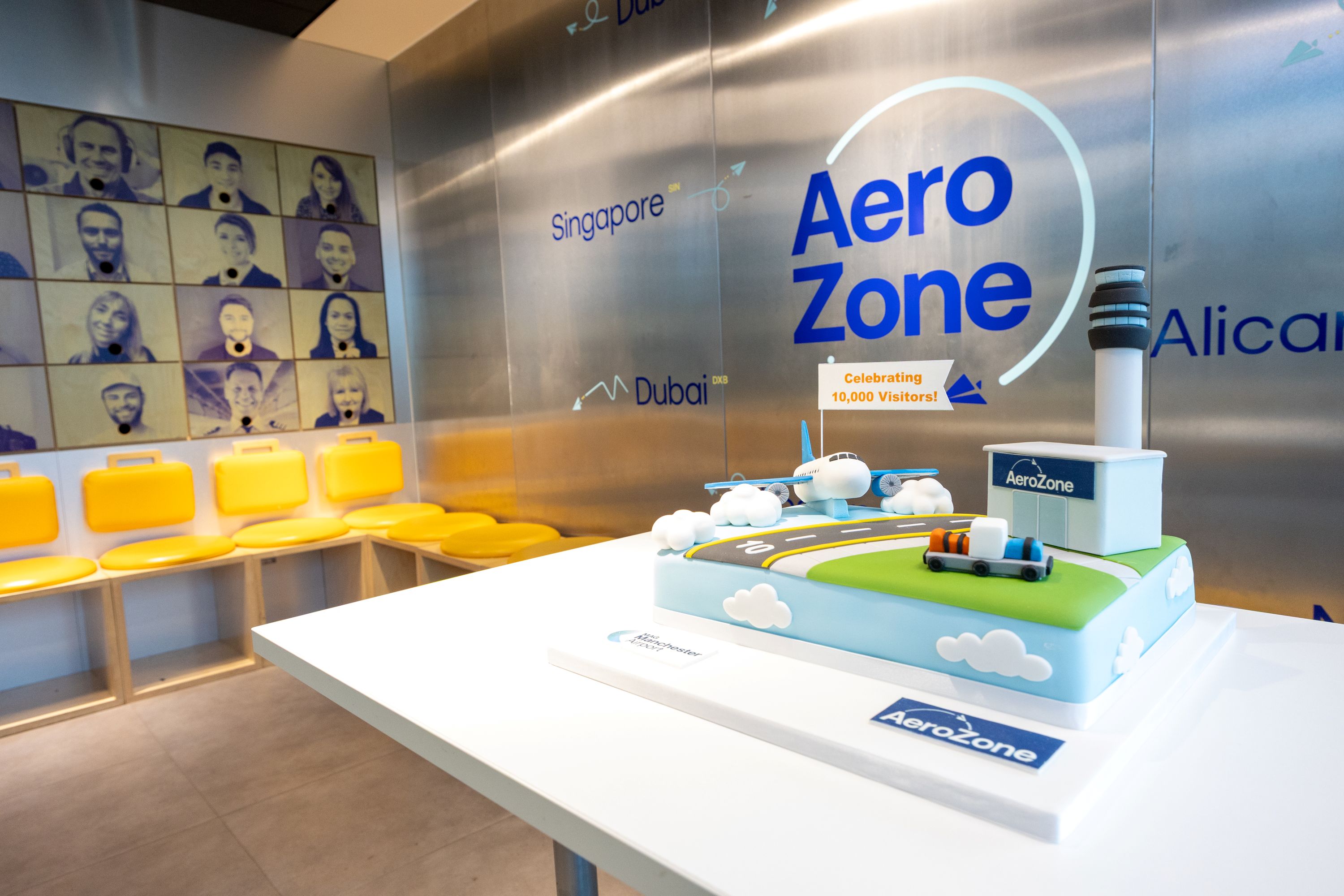 Manchester Airport’s AeroZone celebrates 10,000th visitor