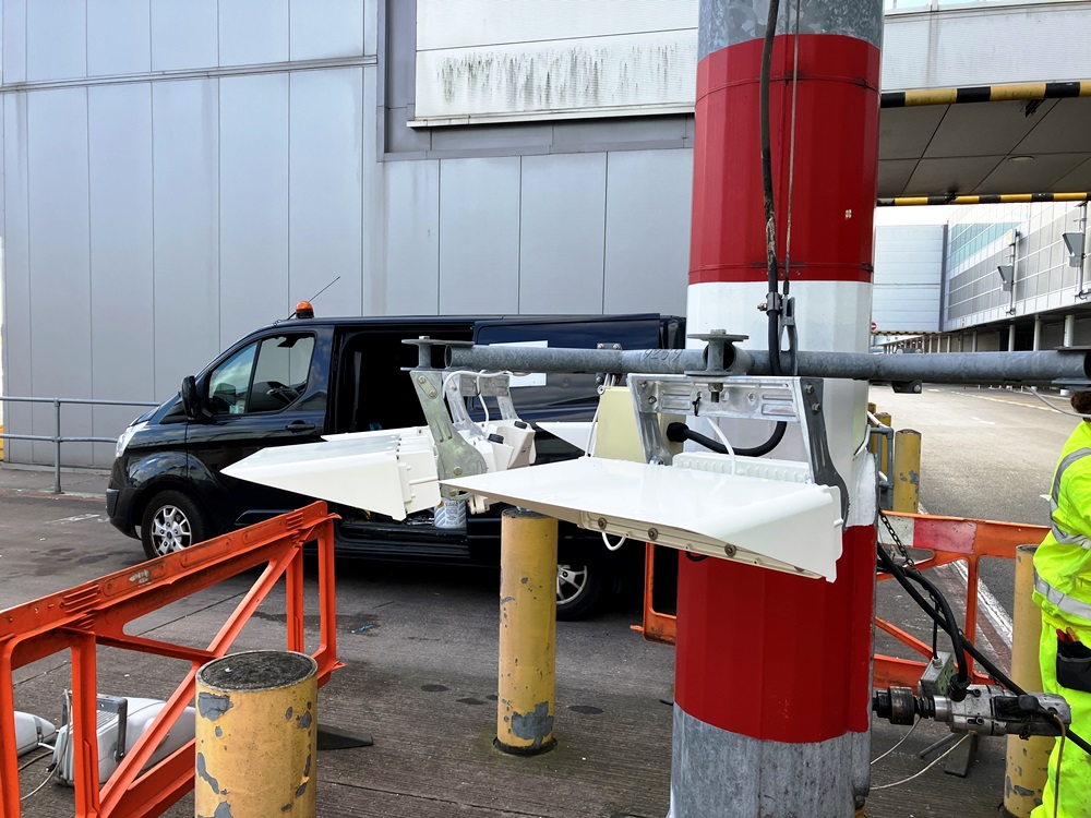 Birmingham Airport switching to sustainable lights with high-mast upgrade