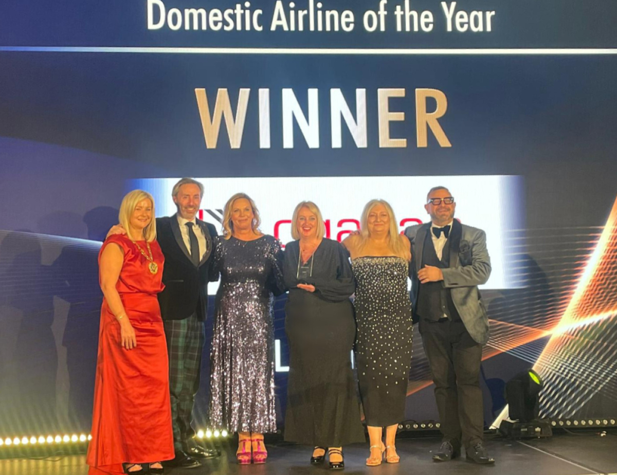 Loganair named domestic airline of the year