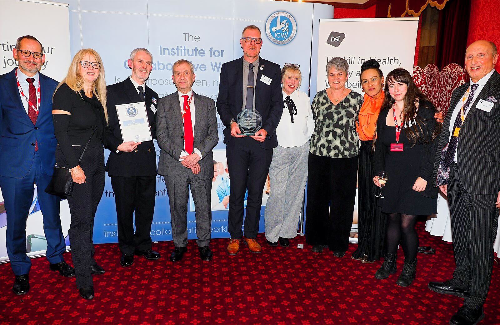 ESS and Royal Navy win Institute for Collaborative Working’s Chairman’s Award