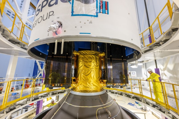 SSTL celebrates launch of two Galileo Satellites on Ariane 6