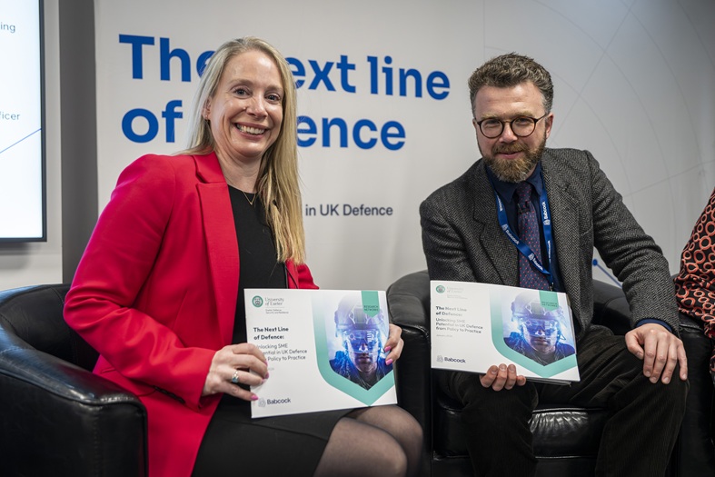 Babcock and UoE report heralds SMEs role in defence resilience
