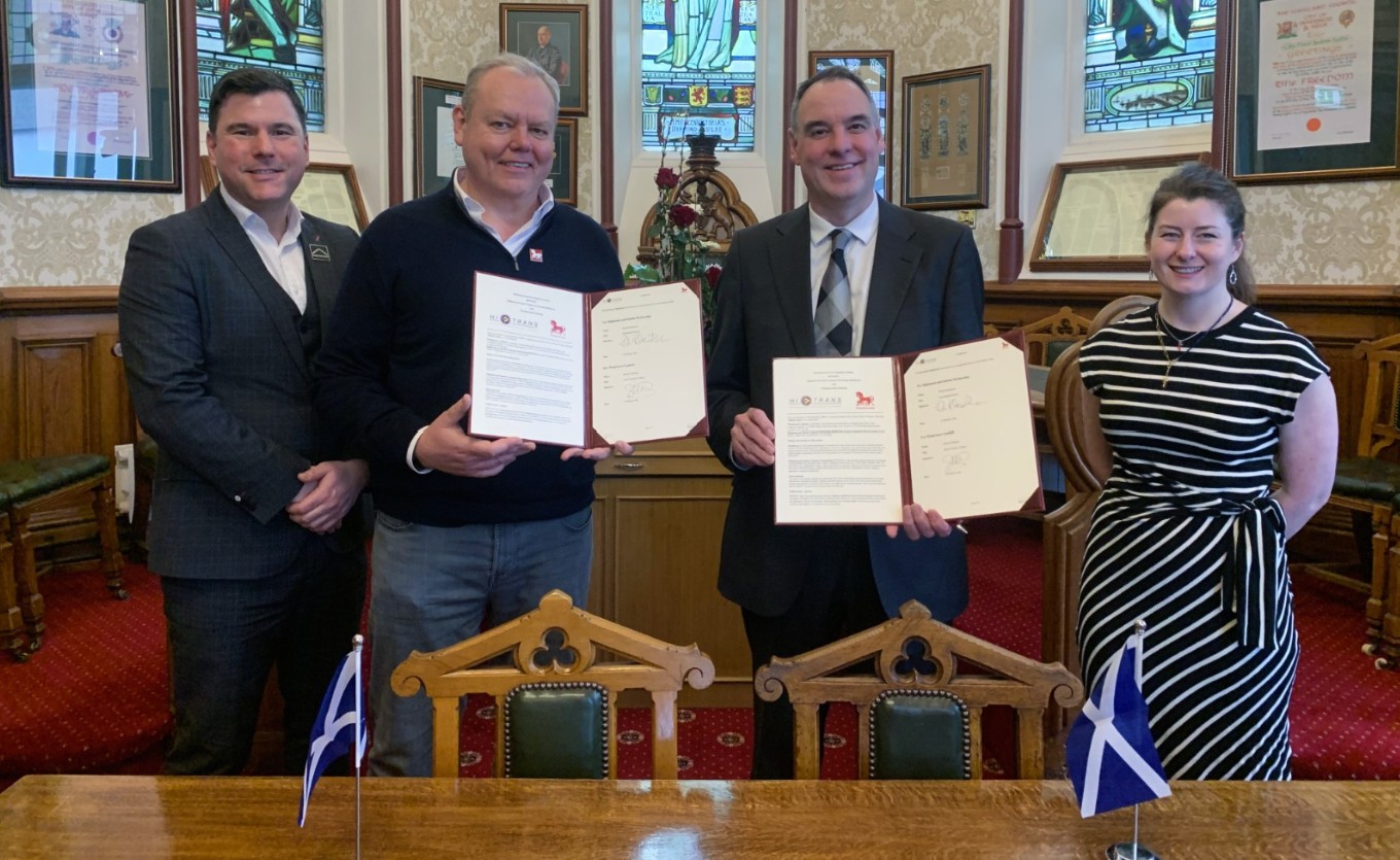 Windracers and HITRANS to expand Highlands and Islands drone air cargo