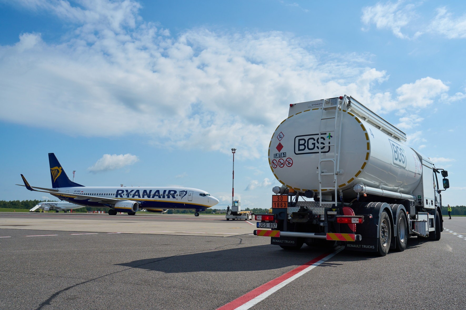 BGS extends fuelling partnership with Ryanair