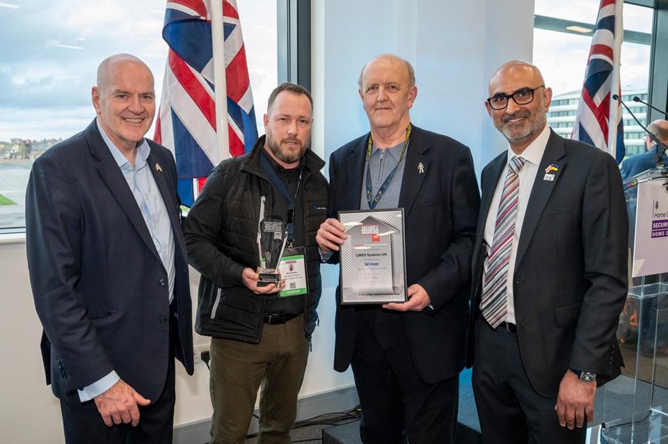 LINEV Systems UK wins ADS Security Innovation Award