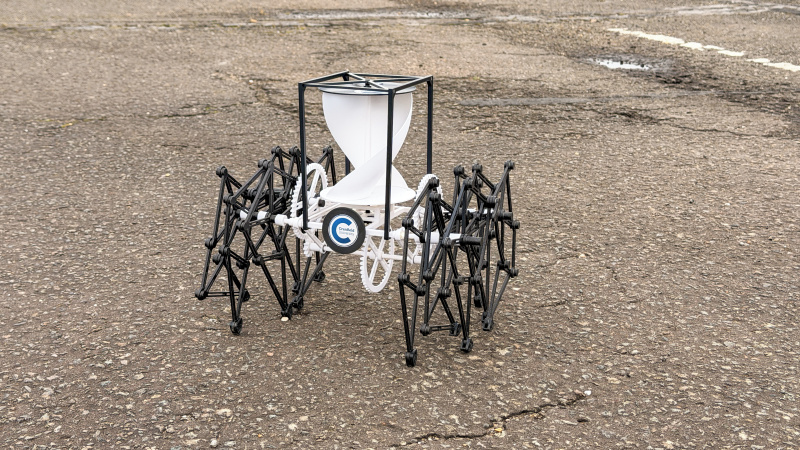 Cranfield University unveils wind-powered WANDER-bot