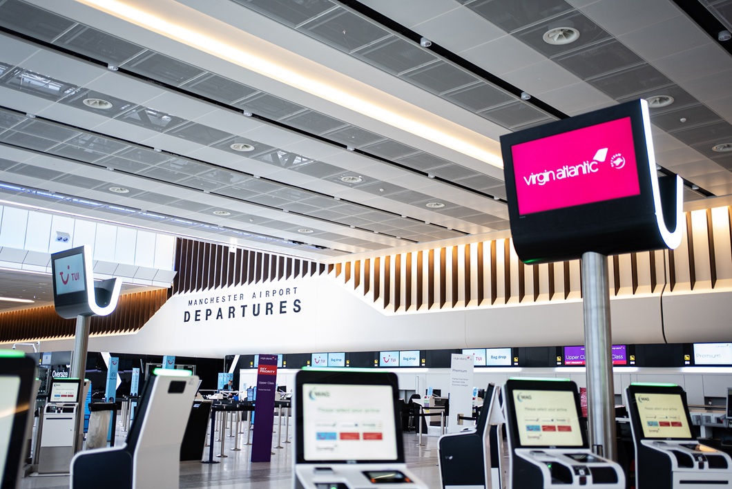 Astra Group completes delivery of Manchester Airport wayfinding contract