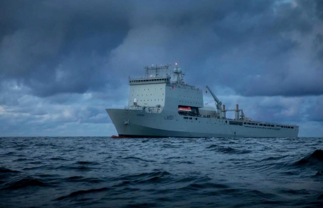 RFA Lyme Bay gets mine hunting tech upgrade